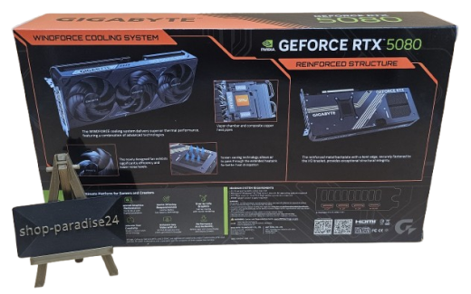 Gigabyte GeForce RTX 5080 WINDFORCE OC SFF 16G Grafikkarte